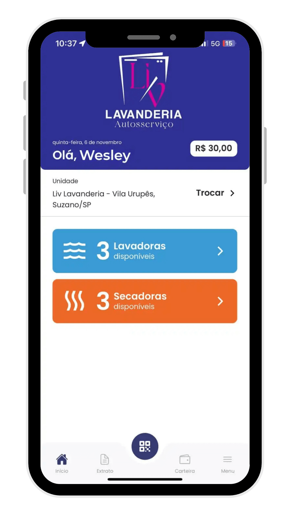 App Liv Lavanderia