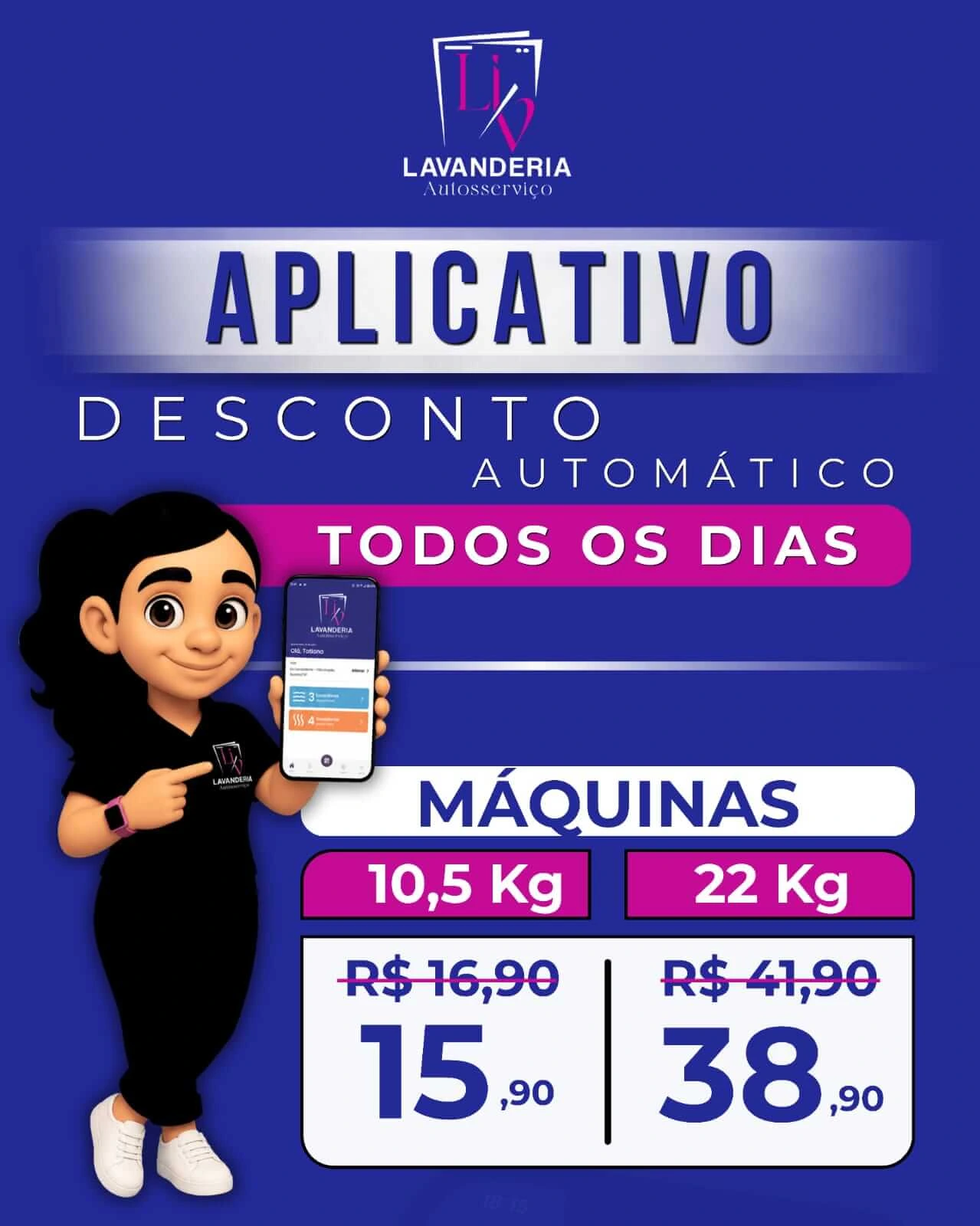Promoção LIV Lavanderia